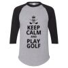 Unisex Three-Quarter Raglan Sleeve Baseball Jersey T-Shirt Thumbnail