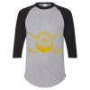 Unisex Three-Quarter Raglan Sleeve Baseball Jersey T-Shirt Thumbnail