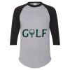 Unisex Three-Quarter Raglan Sleeve Baseball Jersey T-Shirt Thumbnail
