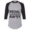 Unisex Three-Quarter Raglan Sleeve Baseball Jersey T-Shirt Thumbnail