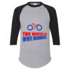 Unisex Three-Quarter Raglan Sleeve Baseball Jersey T-Shirt Thumbnail