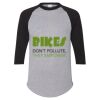 Unisex Three-Quarter Raglan Sleeve Baseball Jersey T-Shirt Thumbnail