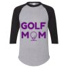 Unisex Three-Quarter Raglan Sleeve Baseball Jersey T-Shirt Thumbnail
