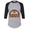 Unisex Three-Quarter Raglan Sleeve Baseball Jersey T-Shirt Thumbnail