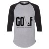 Unisex Three-Quarter Raglan Sleeve Baseball Jersey T-Shirt Thumbnail