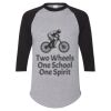 Unisex Three-Quarter Raglan Sleeve Baseball Jersey T-Shirt Thumbnail