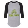 Unisex Three-Quarter Raglan Sleeve Baseball Jersey T-Shirt Thumbnail