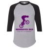 Unisex Three-Quarter Raglan Sleeve Baseball Jersey T-Shirt Thumbnail