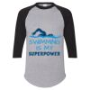 Unisex Three-Quarter Raglan Sleeve Baseball Jersey T-Shirt Thumbnail