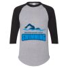 Unisex Three-Quarter Raglan Sleeve Baseball Jersey T-Shirt Thumbnail