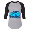 Unisex Three-Quarter Raglan Sleeve Baseball Jersey T-Shirt Thumbnail