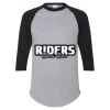 Unisex Three-Quarter Raglan Sleeve Baseball Jersey T-Shirt Thumbnail