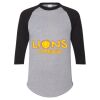 Unisex Three-Quarter Raglan Sleeve Baseball Jersey T-Shirt Thumbnail