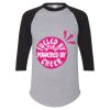Unisex Three-Quarter Raglan Sleeve Baseball Jersey T-Shirt Thumbnail