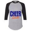 Unisex Three-Quarter Raglan Sleeve Baseball Jersey T-Shirt Thumbnail