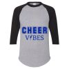 Unisex Three-Quarter Raglan Sleeve Baseball Jersey T-Shirt Thumbnail