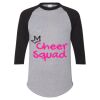 Unisex Three-Quarter Raglan Sleeve Baseball Jersey T-Shirt Thumbnail