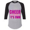 Unisex Three-Quarter Raglan Sleeve Baseball Jersey T-Shirt Thumbnail