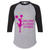 Unisex Three-Quarter Raglan Sleeve Baseball Jersey T-Shirt Thumbnail