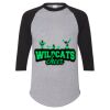 Unisex Three-Quarter Raglan Sleeve Baseball Jersey T-Shirt Thumbnail