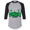 Unisex Three-Quarter Raglan Sleeve Baseball Jersey T-Shirt Thumbnail