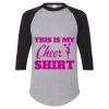 Unisex Three-Quarter Raglan Sleeve Baseball Jersey T-Shirt Thumbnail
