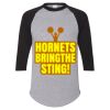 Unisex Three-Quarter Raglan Sleeve Baseball Jersey T-Shirt Thumbnail