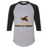 Unisex Three-Quarter Raglan Sleeve Baseball Jersey T-Shirt Thumbnail