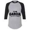 Unisex Three-Quarter Raglan Sleeve Baseball Jersey T-Shirt Thumbnail