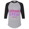 Unisex Three-Quarter Raglan Sleeve Baseball Jersey T-Shirt Thumbnail