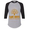 Unisex Three-Quarter Raglan Sleeve Baseball Jersey T-Shirt Thumbnail