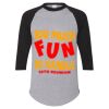 Unisex Three-Quarter Raglan Sleeve Baseball Jersey T-Shirt Thumbnail