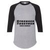Unisex Three-Quarter Raglan Sleeve Baseball Jersey T-Shirt Thumbnail