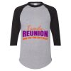 Unisex Three-Quarter Raglan Sleeve Baseball Jersey T-Shirt Thumbnail