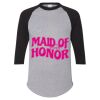 Unisex Three-Quarter Raglan Sleeve Baseball Jersey T-Shirt Thumbnail