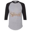 Unisex Three-Quarter Raglan Sleeve Baseball Jersey T-Shirt Thumbnail