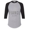 Unisex Three-Quarter Raglan Sleeve Baseball Jersey T-Shirt Thumbnail