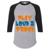 Unisex Three-Quarter Raglan Sleeve Baseball Jersey T-Shirt Thumbnail