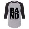 Unisex Three-Quarter Raglan Sleeve Baseball Jersey T-Shirt Thumbnail