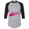 Unisex Three-Quarter Raglan Sleeve Baseball Jersey T-Shirt Thumbnail
