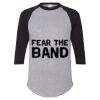 Unisex Three-Quarter Raglan Sleeve Baseball Jersey T-Shirt Thumbnail