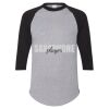 Unisex Three-Quarter Raglan Sleeve Baseball Jersey T-Shirt Thumbnail
