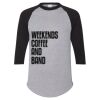Unisex Three-Quarter Raglan Sleeve Baseball Jersey T-Shirt Thumbnail