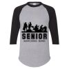 Unisex Three-Quarter Raglan Sleeve Baseball Jersey T-Shirt Thumbnail