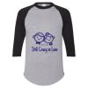 Unisex Three-Quarter Raglan Sleeve Baseball Jersey T-Shirt Thumbnail