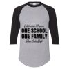 Unisex Three-Quarter Raglan Sleeve Baseball Jersey T-Shirt Thumbnail