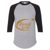 Unisex Three-Quarter Raglan Sleeve Baseball Jersey T-Shirt Thumbnail