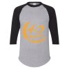 Unisex Three-Quarter Raglan Sleeve Baseball Jersey T-Shirt Thumbnail