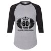 Unisex Three-Quarter Raglan Sleeve Baseball Jersey T-Shirt Thumbnail