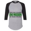Unisex Three-Quarter Raglan Sleeve Baseball Jersey T-Shirt Thumbnail